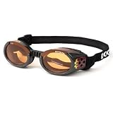 Doggles ILS Glasses MEDIUM - BLACK FRAME - ORANGE LENS - Doggles ILS Glasses