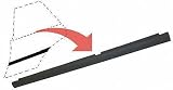 90-94 MAZDA 323 protege REAR DOOR WEATHERSTRIP LH (DRIVER SIDE), Belt Outer, Moulding, (1990 90 1991 91 1992 92 1993 93 1994 94) M450904 B45650670A