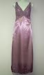 Contessa Di Roma Lilac Satin Long Gown