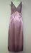  : Contessa Di Roma Lilac Satin Long Gown