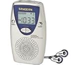 Sangean DT-210V AM FM TV Pocket-Size Digital Radio