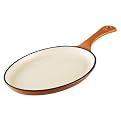 Rachael Ray 7x9" Oval Fajita Pan - Orange