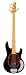 Sterling By MusicMan RAY34CA-BK 4-String Classic Active Bass Guitar, Black