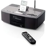 Denon S-52 Wireless Network Music System with Built-in Speakers and Alarm Clock