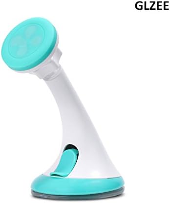 Car Mount Holder, Glzee Cute Fashion 360 Degree Rotation Universal Magnetic Dashboard Windshield Car Mount Phone Holder for iPhone Samsung Galaxy LG Sony Nokia Blackberry Motorola GPS and More (Blue)