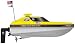 Megatech H20 Pro Racer Speedboat with Radio, Battery and Charger in Yellow