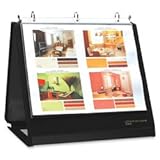 LIO40008BK - Binder-R-Easel, 1 Rings, Horizontal, 11x8-1/2, Black Knowing God: Walking through the Book of Books