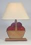 Basket of Apple Rustic Table Lamp