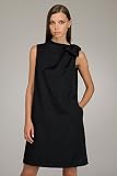 Valentino Black Bow Tie Shift Dress