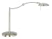 Cantilever Brushed Steel Swingarm Halogen Desk Lamp