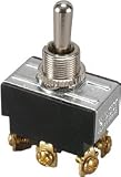 Switches: DPDT Heavy Duty Toggle Switch Center Off Momentary