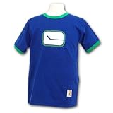 Vancouver Canucks Vintage Team Color Ringer T-Shirt Size Medium