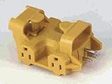 Woods #997362 15A 5 Outlet Adapter