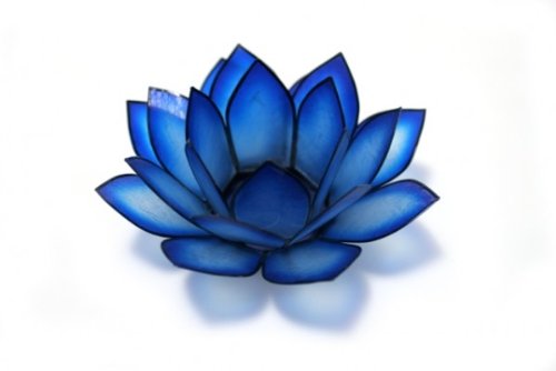 Lotus Tea Light- Blue Lagoon