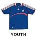 France 07-09 Home Youth Soccer Jersey