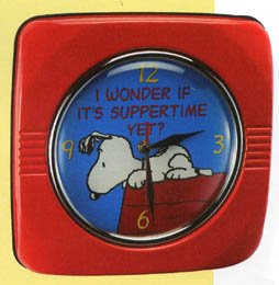 Kitchen: Snoopy Wall Clock