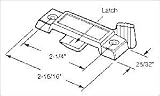 Tools & Hardware : Slide-Co #171976 Diecast Wind Sash Lock