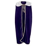 Adult King/Queen Robe (purple) Party Accessory  (1 count) (1/Pkg)
