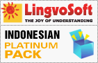 LingvoSoft Indonesian Platinum dictionaries software pack
