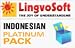 LingvoSoft Indonesian Platinum dictionaries software pack
