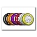 Sylvania Dot-It Self-Adhesive Bright White LED Light, Assorted Colors, 6-PACK