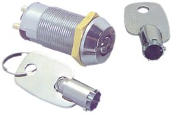 Momentary Key Switch with 2 Keys
