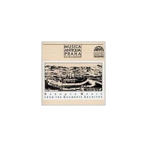 Baroque Music From Moravia by Musica Antique Praha (Audio CD - 1994)