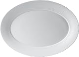 Gordon Ramsay by Royal Doulton White 18-Inch-by-13-Inch Turkey Platter