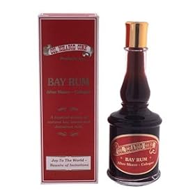 Colonel Ichabod Conk Bay Rum After Shave Cologne 4 Fl. Oz. Glass Bottle