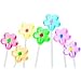 FLOWER ASSORTED COLOR LOLLIPOPS