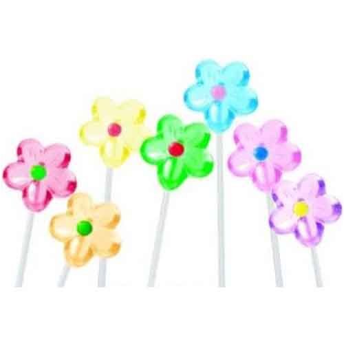 Buy Now at Amazon.com: FLOWER ASSORTED COLOR LOLLIPOPS