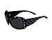 NFL Siskiyou Sports Womens New England Patriots Designer Women's Sunglasses One Size Team Color
