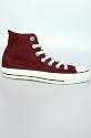 Converse The Chuck Taylor Specialty Hi in Burgundy,Sneakers for Women