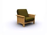 Cottage Grove Jr. Twin Golden Oak Chair By Elite Furniture