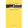Lettre d'�t�