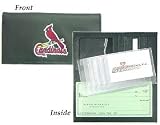 St. Louis Cardinals Embroidered Leather Checkbook Cover