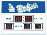 Los Angeles Dodgers 14x19 ScoreBoard/Clock/Therm