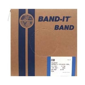 Made in USA C13699 3\4 X 100' Utility Utility Ss Banding Rolls by 
