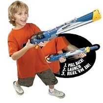 Rocket Fishing Rod w/ Bonus Light Up Fishing Lure