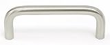 Wire pull 3 CC in Brushed Satin Nickel