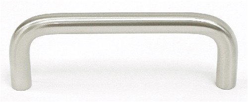 Small Wire Pull - Small Wire Pull in Brushed Satin Nickel