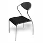 Walker Edison Locker Chair, Black, Set of 4