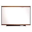 Quartet TE544LC Quartet Total Erase Marker Board, 48 x 36, White, Cherry Frame