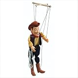 Cowboy Wooden Marionette