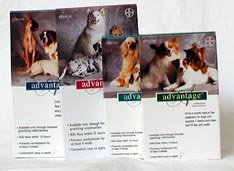 Advantage for Dogs Over 55 lbs, 4 - 4.0 ml tubes