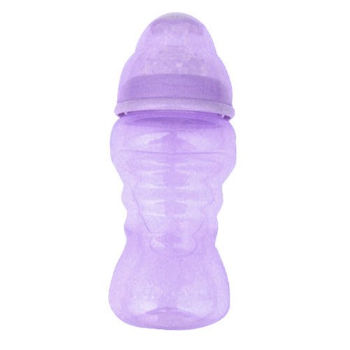 Childrens Toyshop   : Tommee Tippee Wide Neck Easy Grip Bottle Purple