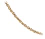 14k Yellow Gold 1.5mm Diamond-Cut Rope Necklace, 20"