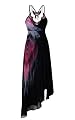Beaded Necklace Maxi Dress