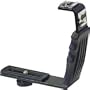 Adorama Heavy Duty L-bracket with 2 Standard Flash Shoe Mounts