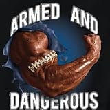 Football - COED 8U ARMED & DANGEROUS FB TEE